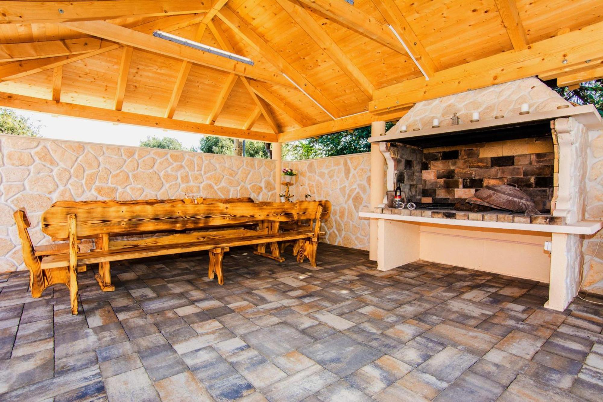 Family Friendly Pool House Ana - Happy Rentals Bibinje Ngoại thất bức ảnh